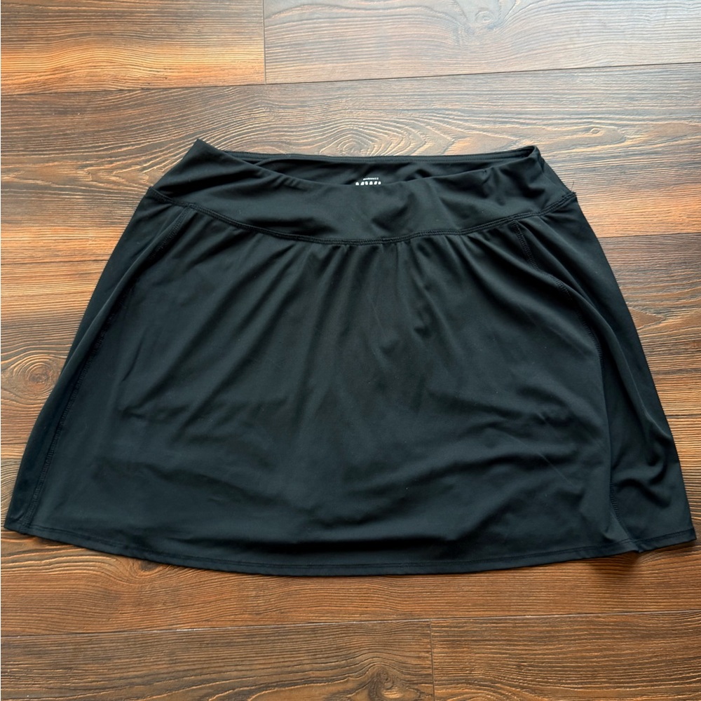 Madewell Black A-Line Skirt
